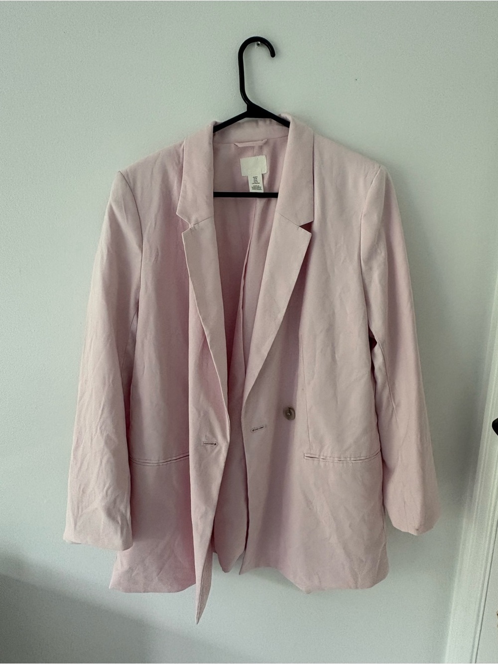 H&M Pale Pink Women's Blazer